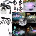 12 LED Ultrasonic Mist Maker Light Fogger Water Fountain Pond Underwater+Adaptor   263411578269